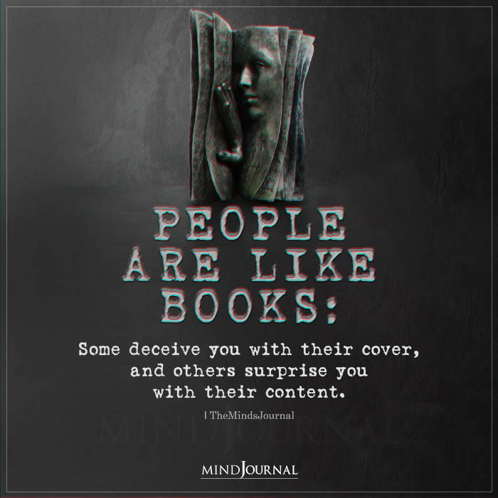 TheMindsJournal's tweet photo. People Are Like Books.
#thoughtsquote #quotesdaily #mindsjournal #themindsjournal https://t.co/bnZfeQiX10