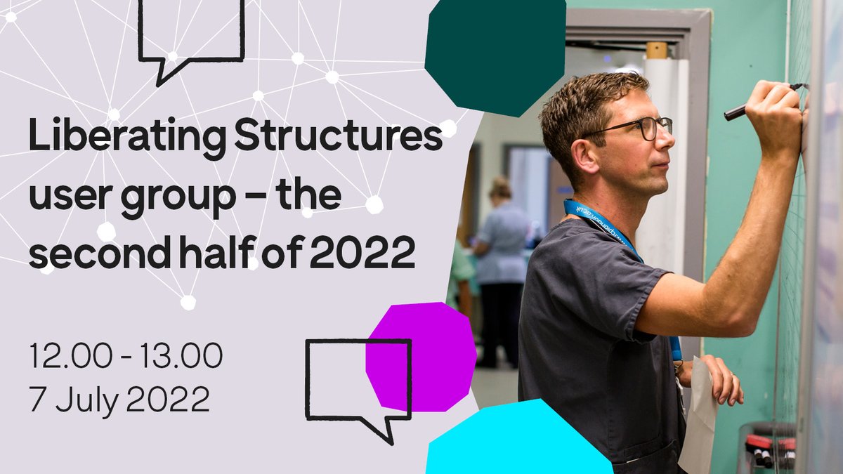 ⏰ Next week join us to plan an exciting programme for the second half of 2022 #LiberatingStructures meet-ups. The sessions offer a safe space to try out Liberating Structures together. ✏️ There's still time to book: fal.cn/3pNI4