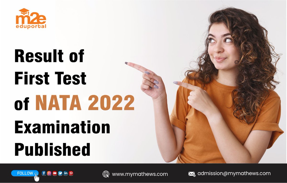 Result of First Test of NATA 2022 Examination Published
.
.
Read more, bit.ly/3y022Gn
.
.
📞Call us:+91 8281010854 / +91 8281010853
📧Email us: admission@mymathews.com
.
.
#barch #architecture #degree #courses2022 #admissions #examination #examresults #allotment #india