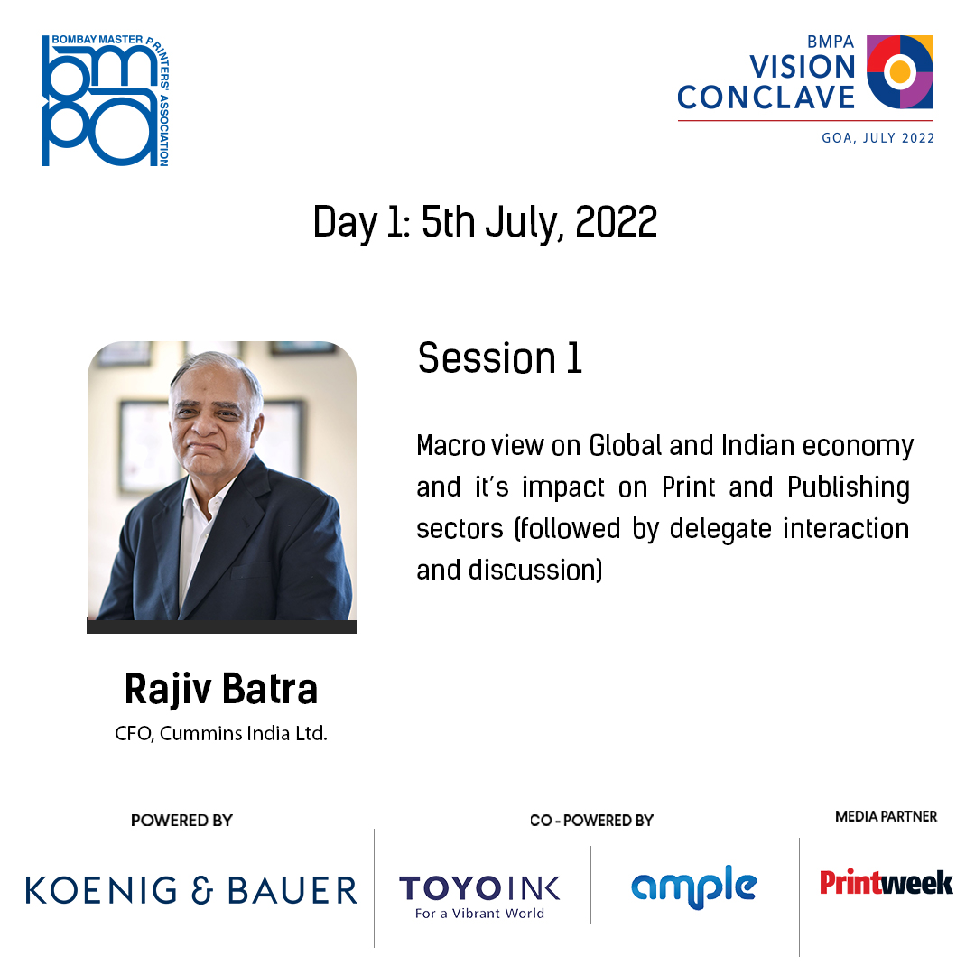 TheBmpa's tweet photo. #TeamBMPA proudly announces the program for the upcoming Vision Conclave on 5th & 6th July at Goa.
Visit https://t.co/J7c2rmvrrn for more info
#BMPA #VisCon22 #LetsDoMore https://t.co/23UYiFQP0K