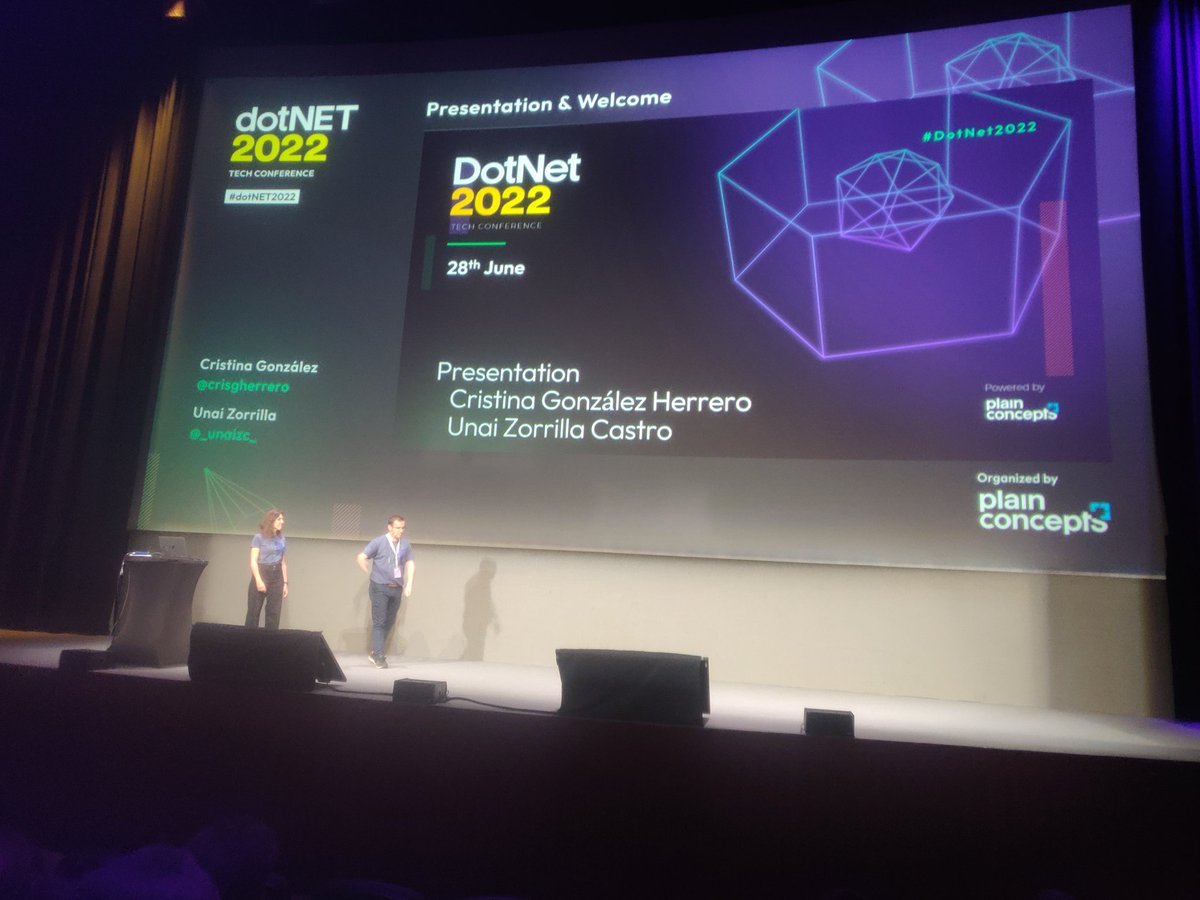 JuanluElGuerre's tweet image. Ahora si, comenzamos #dotNET2022