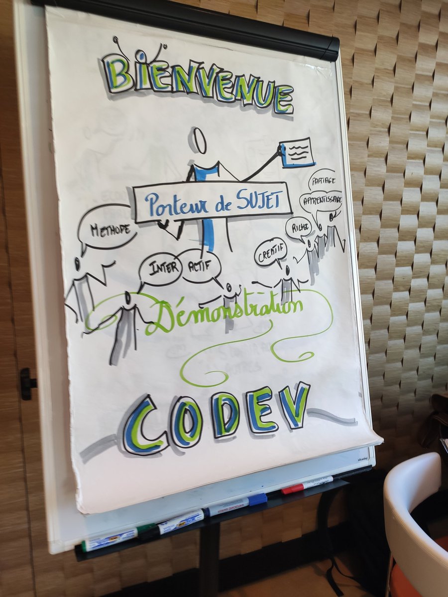 Allez on démarre la journée de notre groupe de #codeveloppement #ATOS