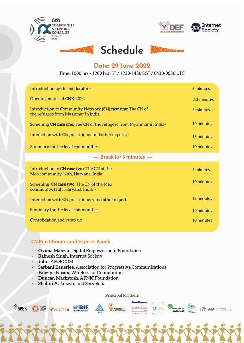 DEFindia's tweet photo. Only one day left for series I of #CNX2022

Series I of CNX is scheduled for 29 June at 1000 hrs - 1200 hrs IST / 1230-1430 SGT / 0430-0630 UTC. 

Please register here to receive the zoom link to attend the event - https://t.co/QtxQ8Hqn6A

@internetsociety 
#Thread👇 https://t.co/FOYs9OcPvx