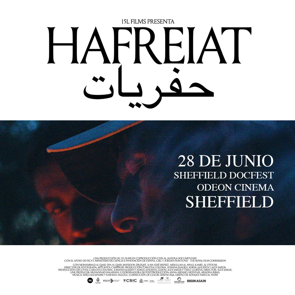 beginagainfilms's tweet image. Último pase de Hafreiat, HOY en el @sheffdocfest. ¡Vente! 
 Info: facebook.com/events/3893309…

#SheffDocFest2022 #HafreiatDocumental
@15lfilms