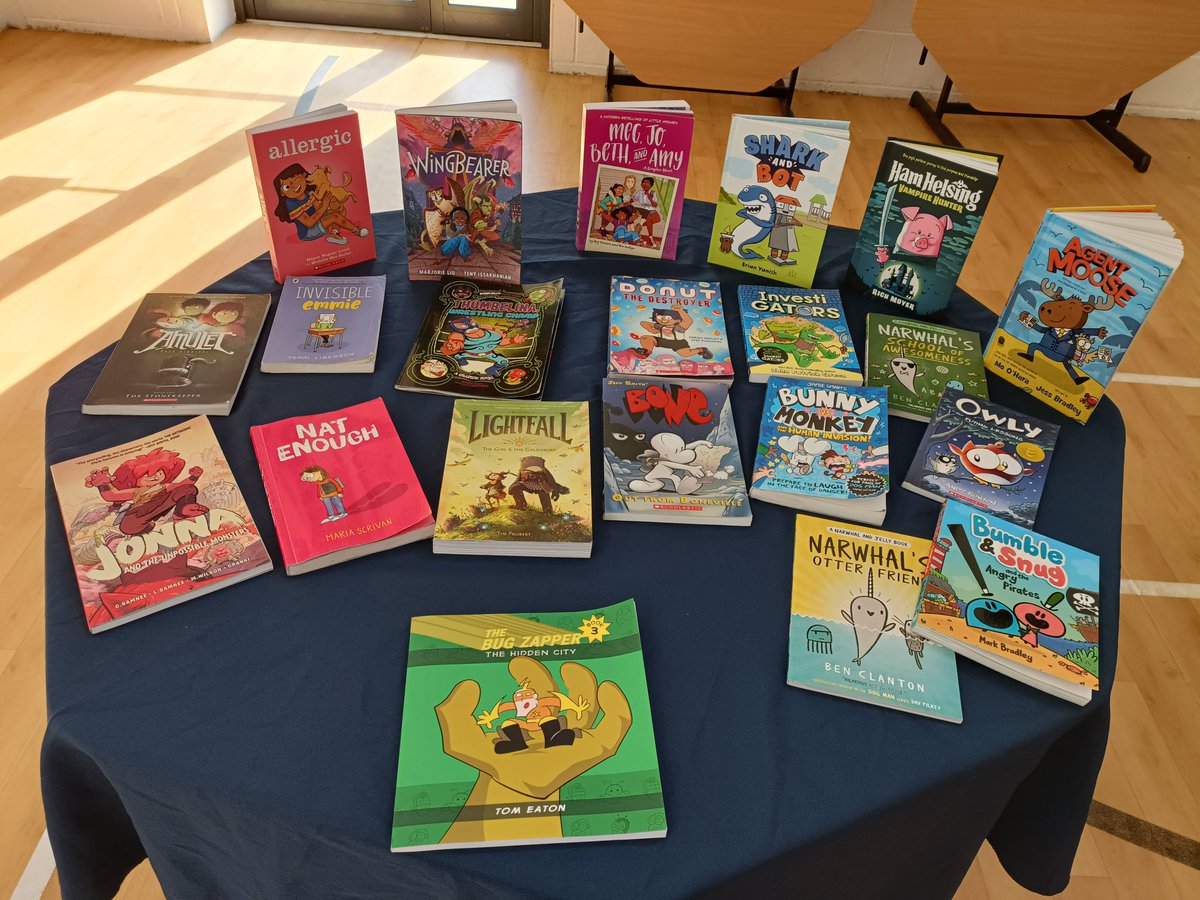 LucyRushton24's tweet photo. Graphic novels are the focus reading material for our final TSRC session today. Looking forward to sharing EOP and reflecting on the year's project @StWEnglishHub @OpenUni_RfP https://t.co/DexjFX7TwK