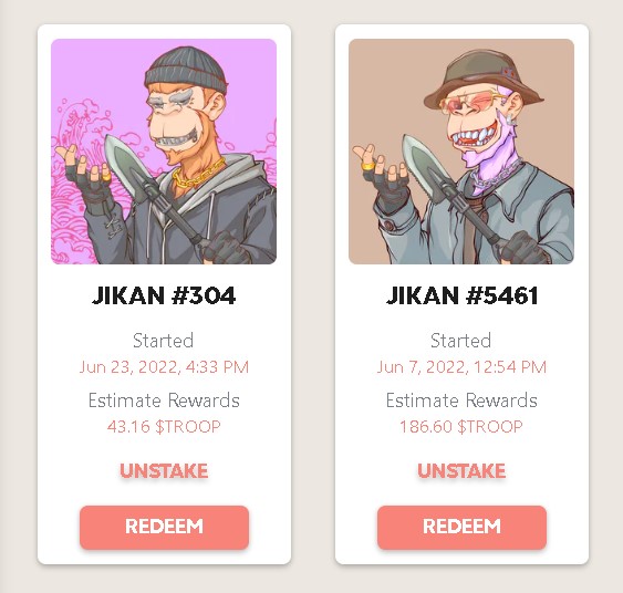 Got my @JIKANSTUDIOS for a long ride.

Almost 80% of the supply already staked.
Let's see how the butterfly effect will affect.🔥🦋⏳🧹

TROOP, let me see where you are?
#JIGMI #JIKAN #WAGMI