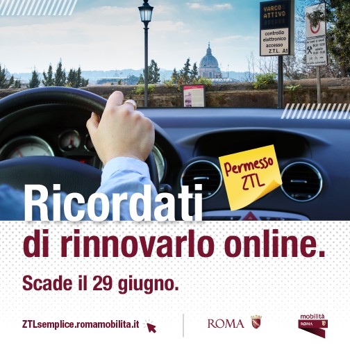 Permessi #Ztl, il 29 giugno termina la validità della proroga dei contrassegni. On line la procedura semplificata per i rinnovi. 
✅ La scadenza del permesso è variabile tra 3 e 12 mesi. Info 👉 bit.ly/permessi-ztl-