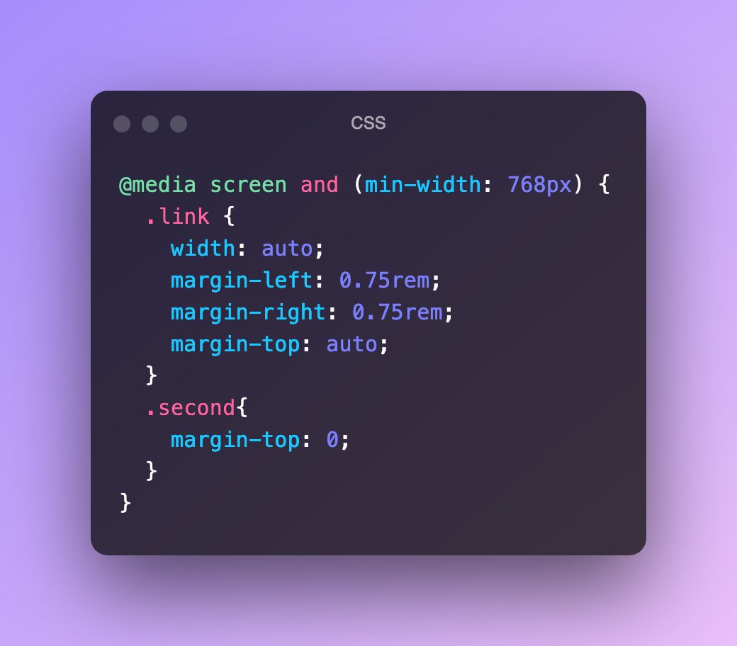 <a href="/DevBytesApp/">DevBytes</a> ♦︎ Now we make it responsive using media queries.