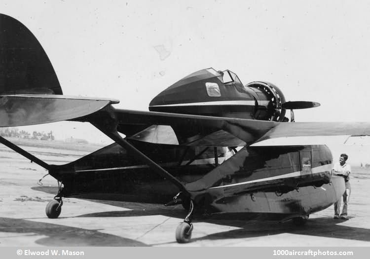 EMSCO Arctic Tern. Avión triplaza hecho en 1932 de propio para las exploraciones fotográficas en Alaska de la Shell Oil Inc. Alas del Lockheed Sirius y cola del Lockheed Vega.