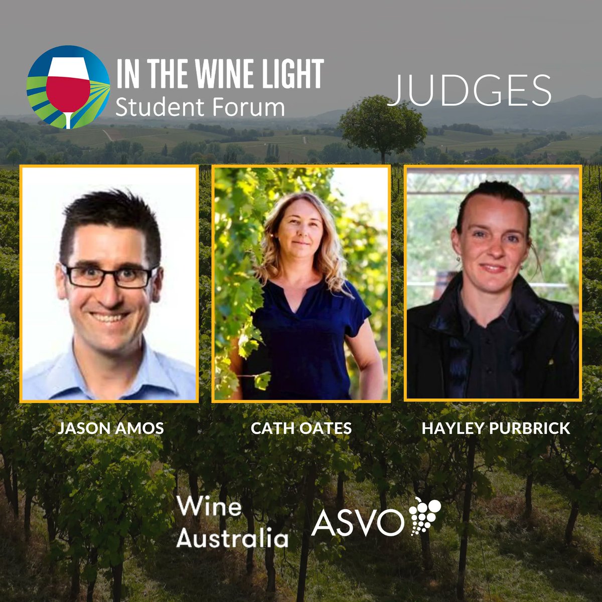 ASVOtweet's tweet photo. Are you attending In the Wine Light tonight in the Panorama Ballroom at the 18th AWITC? Sponsored by Wine Australia and ASVO, this event will be an entertaining introduction to the future people and projects in grape and wine research.
See you at 5:30pm!
#ASVO #18AWITC https://t.co/awijE7YqAW