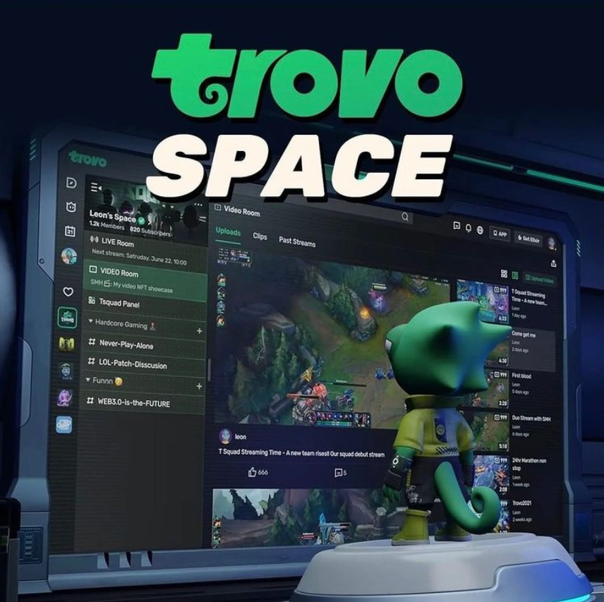 Μια νέα εποχή για το Trovo ξεκινάει σήμερα.🍀
Ανεβαίνουμε επίπεδο και επεκτεινόμαστε για να γίνουμε κάτι περισσότερο από μια πλατφόρμα Streaming.