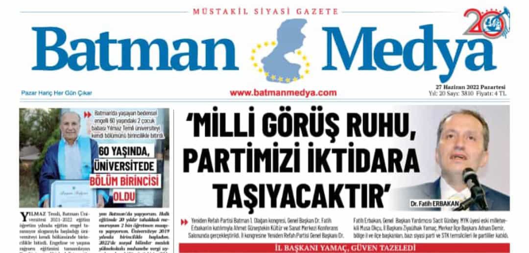 fthllhtas's tweet photo. Yeniden Refah BATMANDA #basın #refah #fatiherbakan #batman #LGBT #faiz #yenidendirileceğiz #yenidenrefah #gençrefah https://t.co/dBVD1MnzgH