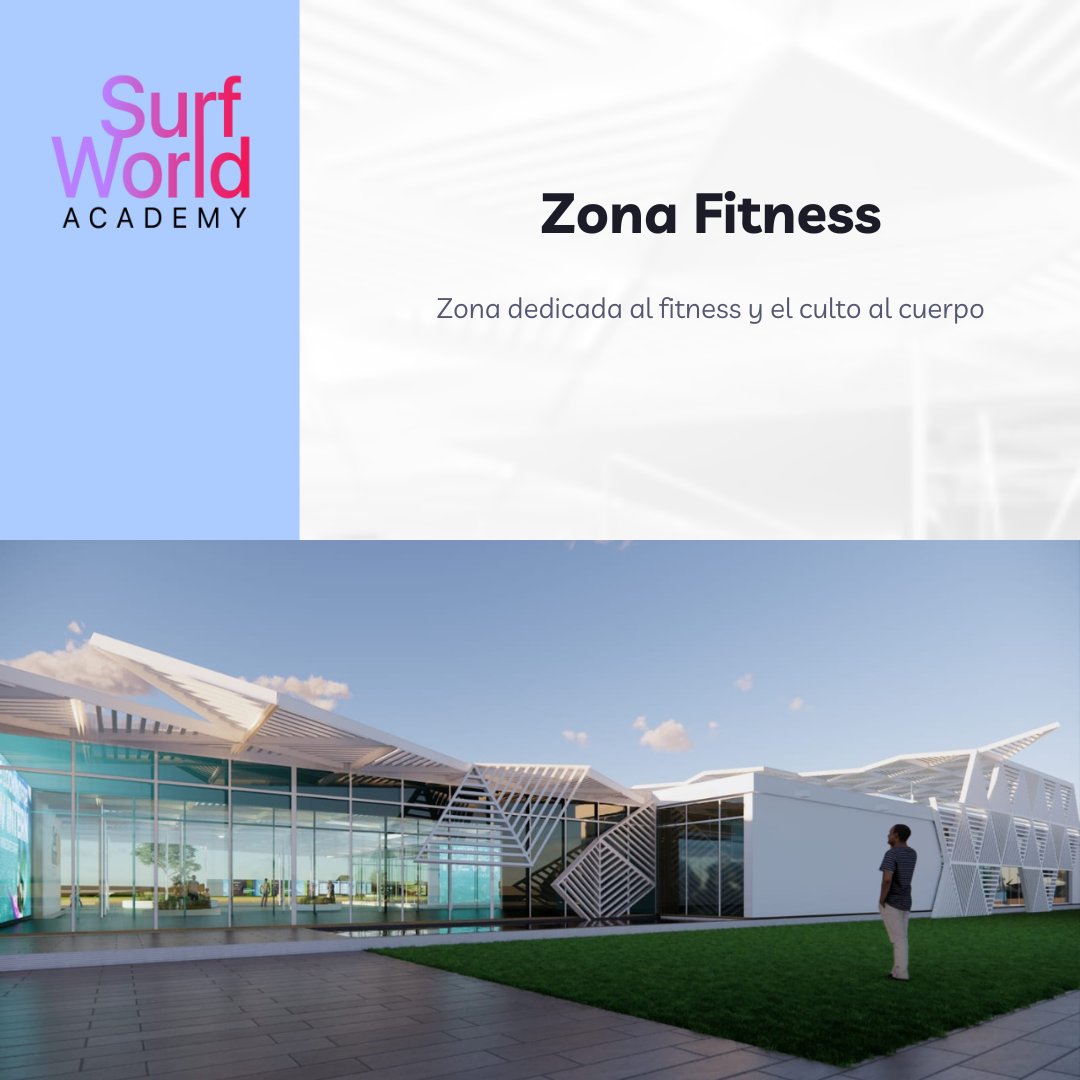 SurfWorldC's tweet photo. @SurfWorldAC  Cuenta con un espacio dedicado al deporte y a la salud 👣

Durante estas semanas iremos revelando un poco la totalidad de instalaciones y medios con los que cuentan nuestros Academys. Estad atentos a nuestras redes😬 https://t.co/H5ecUQqp4S