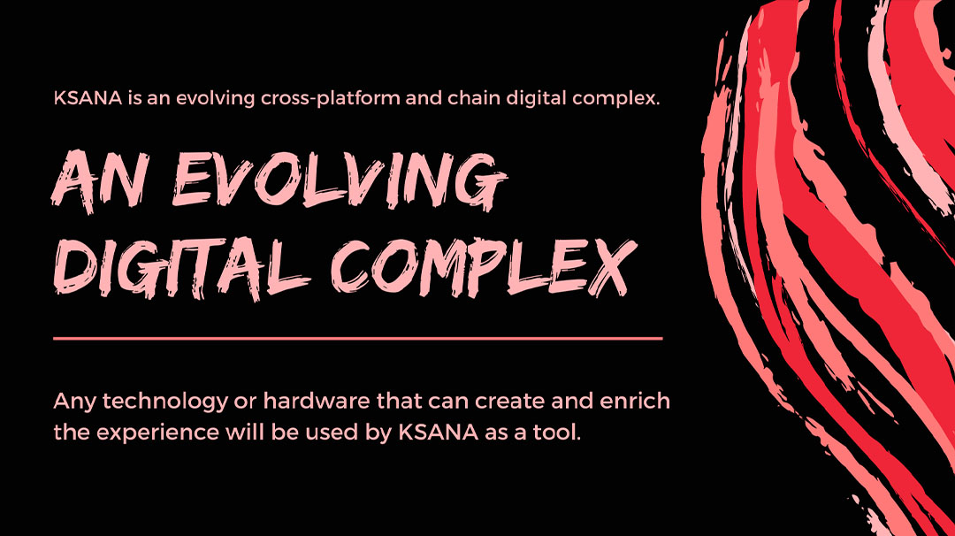 KSANA_Metaverse's tweet photo. #KSANA is an evolving cross-platform and chain digital complex.🌠 Any technology or hardware that can create and enrich the experience will be used by KSANA as a tool. 🪄  #Metaverse https://t.co/G38uk1jtx7