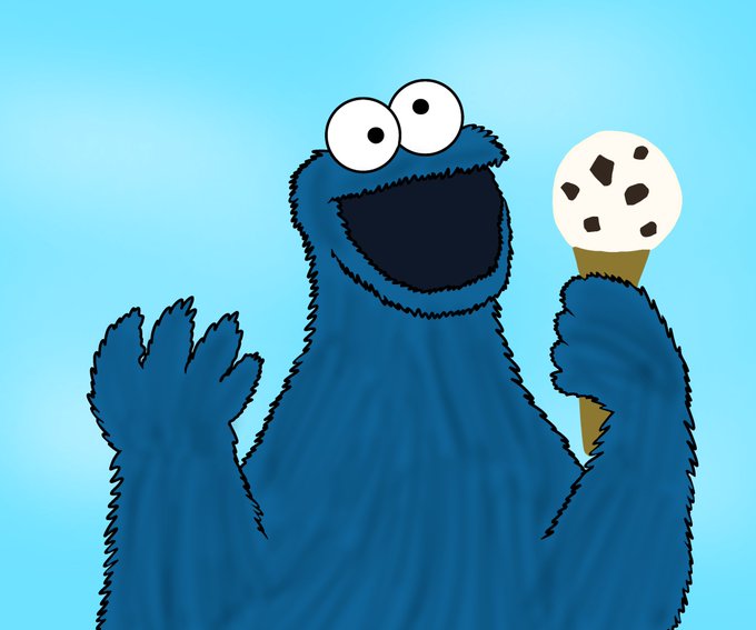 クッキーモンスターのtwitterイラスト検索結果