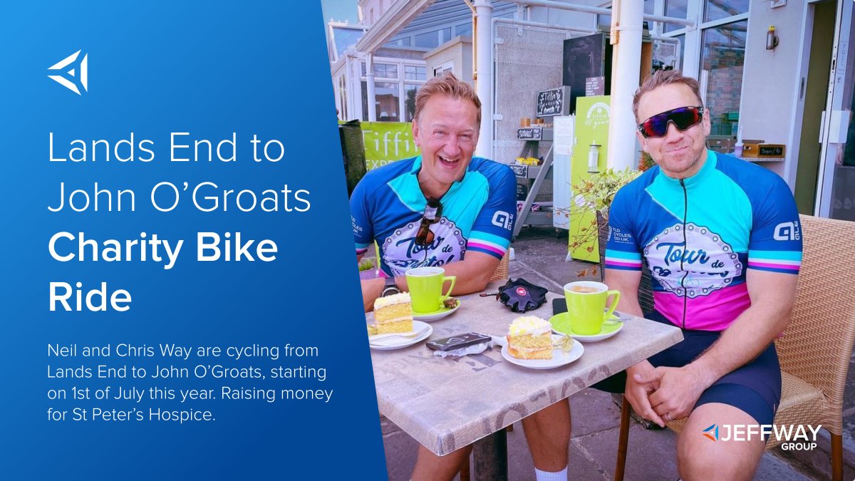 "We have decided to take on this challenge to raise some more much needed money for 
@stpetershospice to help them continue to provide so much love, support and care for their patients and their families when they need it most."

lnkd.in/ep-shDBr.