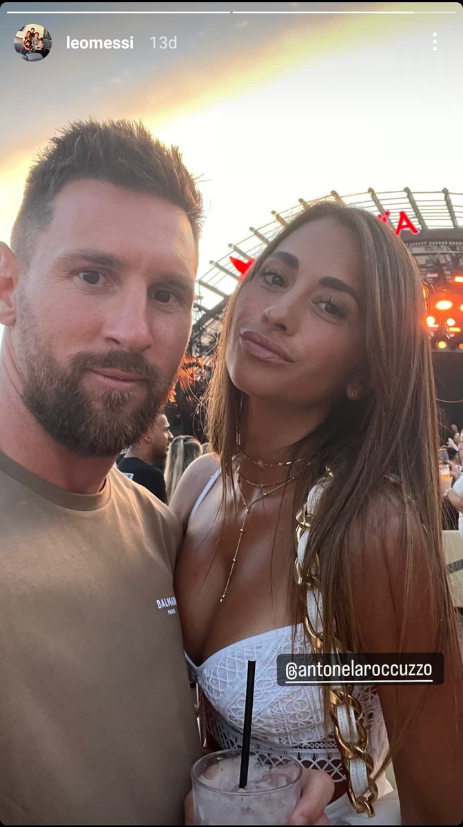 Messi'nin Instagram'da kendisinden çok karısını paylaşması... Biz senden razıyız abim