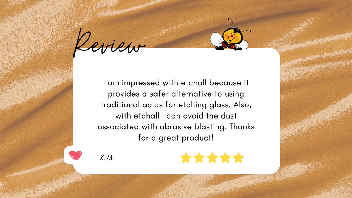 etchallcreme's tweet image. Thank you K.M. for this review! #firstimpressionlasts #etchall #glassetching #etchingcream #etching #diy #project #homedecor #review