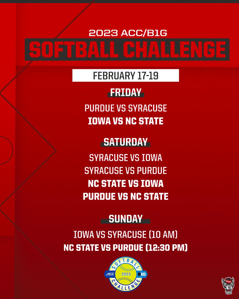 The ACC/B1G Challenge is 𝘽𝘼𝘾𝙆 ‼️

bit.ly/3A6Ie6P | #GoPack