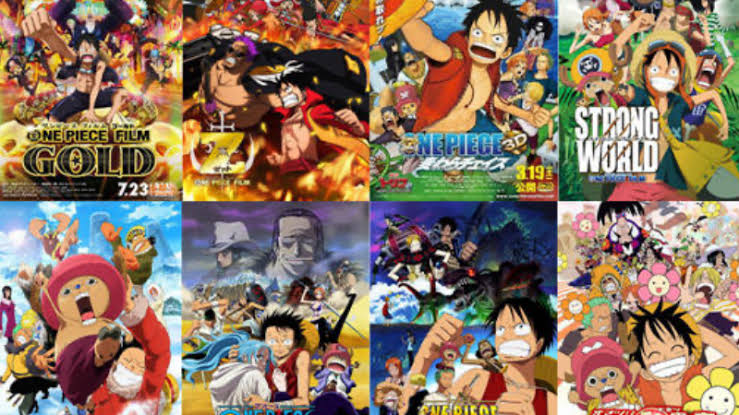 Guia de todos os filmes de One Piece