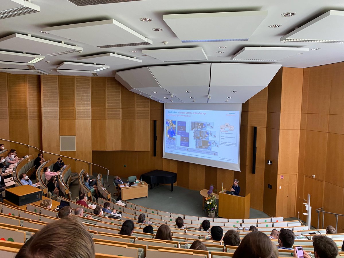 BVM_conf's tweet photo. And for our last #BVM2022 keynote, we had the pleasure to hear Prof. Dr. Rebecca Fahrig from @SiemensHealth on how to improve access to remote care 👩🏻🏫
Join us now for the last session of this conference if you want to know more about Surgical Data Science & Simulation! https://t.co/NijySfX5NM