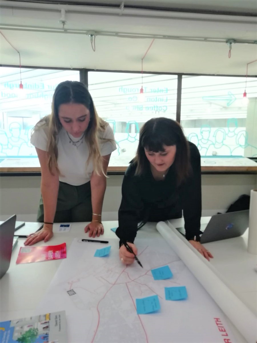 edinburgh_our's tweet photo. @Her_Collective_ is here today! Stop by the #ouredinburghneighbourhood urban room and learn about their project exploring the safety of women in #Leith. Learn more about this initiative here - https://t.co/nAhc7sDmAt https://t.co/NWWQM7slV6