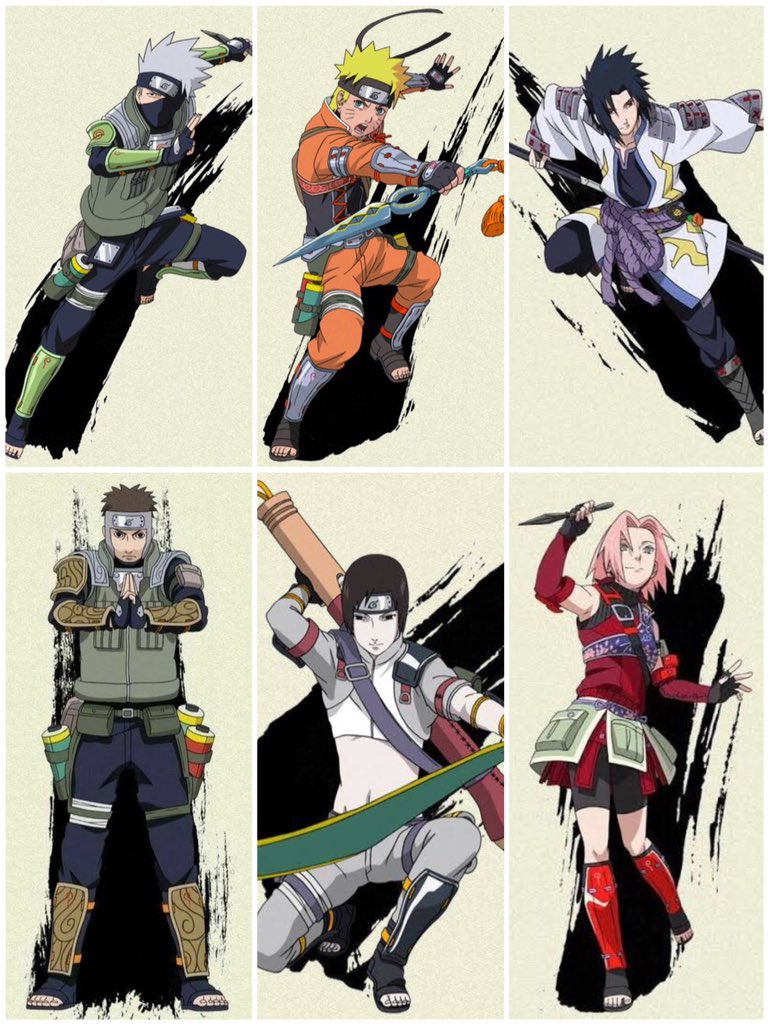 team seven culture on X: Team 7 for Naruto Dragon Blade Chronicles   / X