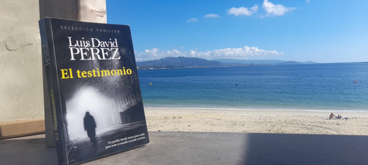 René nos envía esta fotografía desde la Playa de Rodeira, en Cangas del Morrazo.
"El testimonio" ha viajado hasta la Ría de Vigo, en Pontevedra.
Me encanta conocer dónde viajan mis novelas.
amazon.es/dp/B09TPW9L6H
#eltestimonio #plas2022 #premioliterario2022