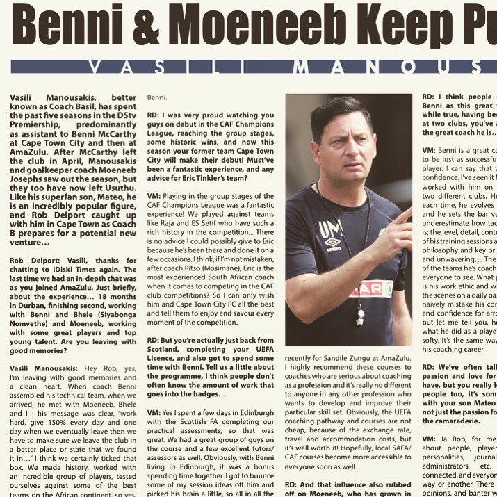 Rob Delport (@fmsouthafrica) on Twitter photo Caught up with one of my favourites in the latest edition of <a href="/idiskitimes/">iDiski Times</a> - out now!
Don’t miss this interview with <a href="/basil_man/">Vasili Manousakis</a> - out in <a href="/Shoprite_SA/">Shoprite SA</a> Gauteng stores now and the digital edition will be released on Friday on the website.
Oh, and yep, <a href="/idiskitimes/">iDiski Times</a> is 100% FREE! Caught up with one of my favourites in the latest edition of <a href="/idiskitimes/">iDiski Times</a> - out now!
Don’t miss this interview with <a href="/basil_man/">Vasili Manousakis</a> - out in <a href="/Shoprite_SA/">Shoprite SA</a> Gauteng stores now and the digital edition will be released on Friday on the website.
Oh, and yep, <a href="/idiskitimes/">iDiski Times</a> is 100% FREE!