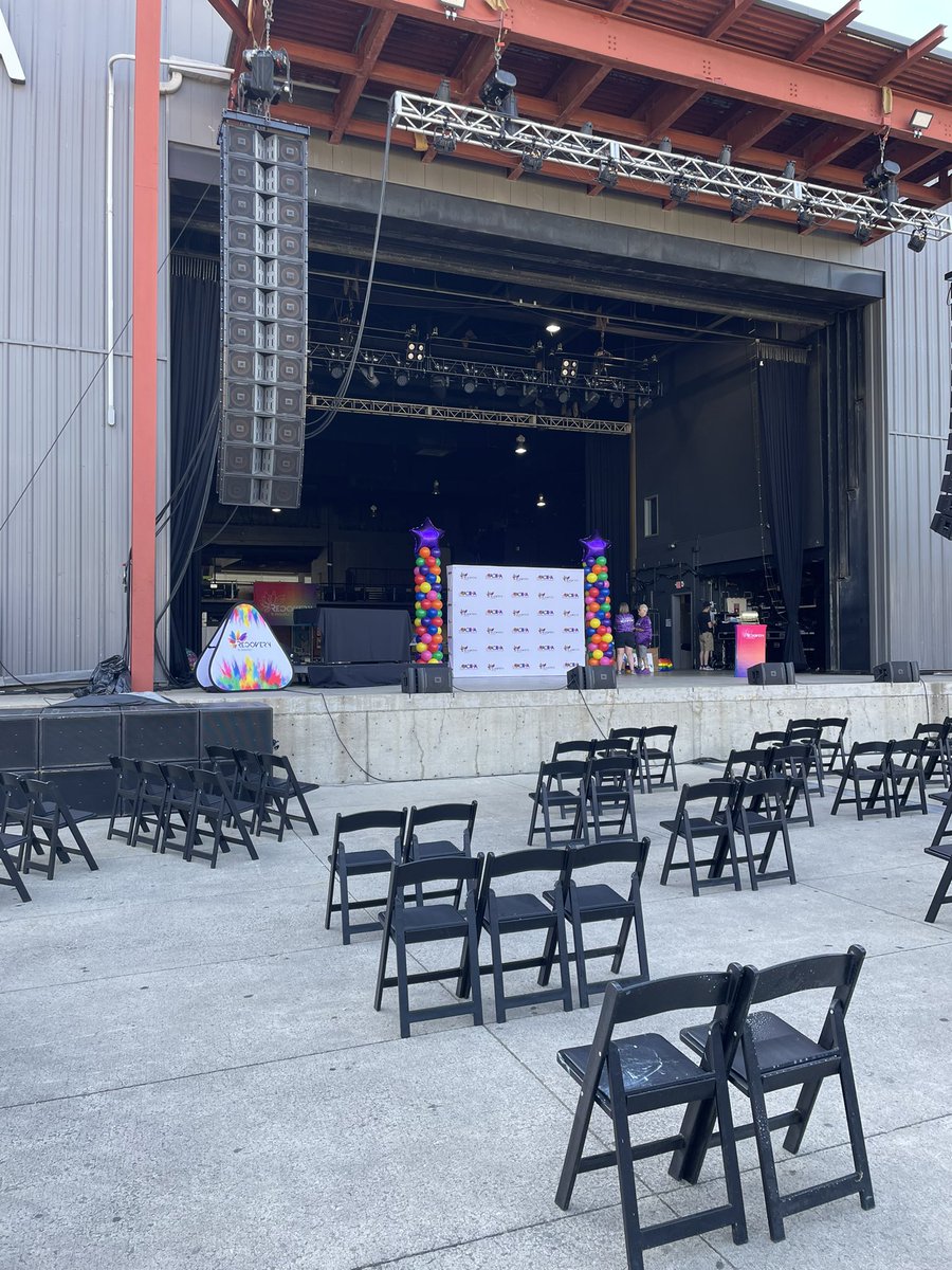 We’re almost ready for attendee arrival at Ohio’s 2022 Recovery Celebration!