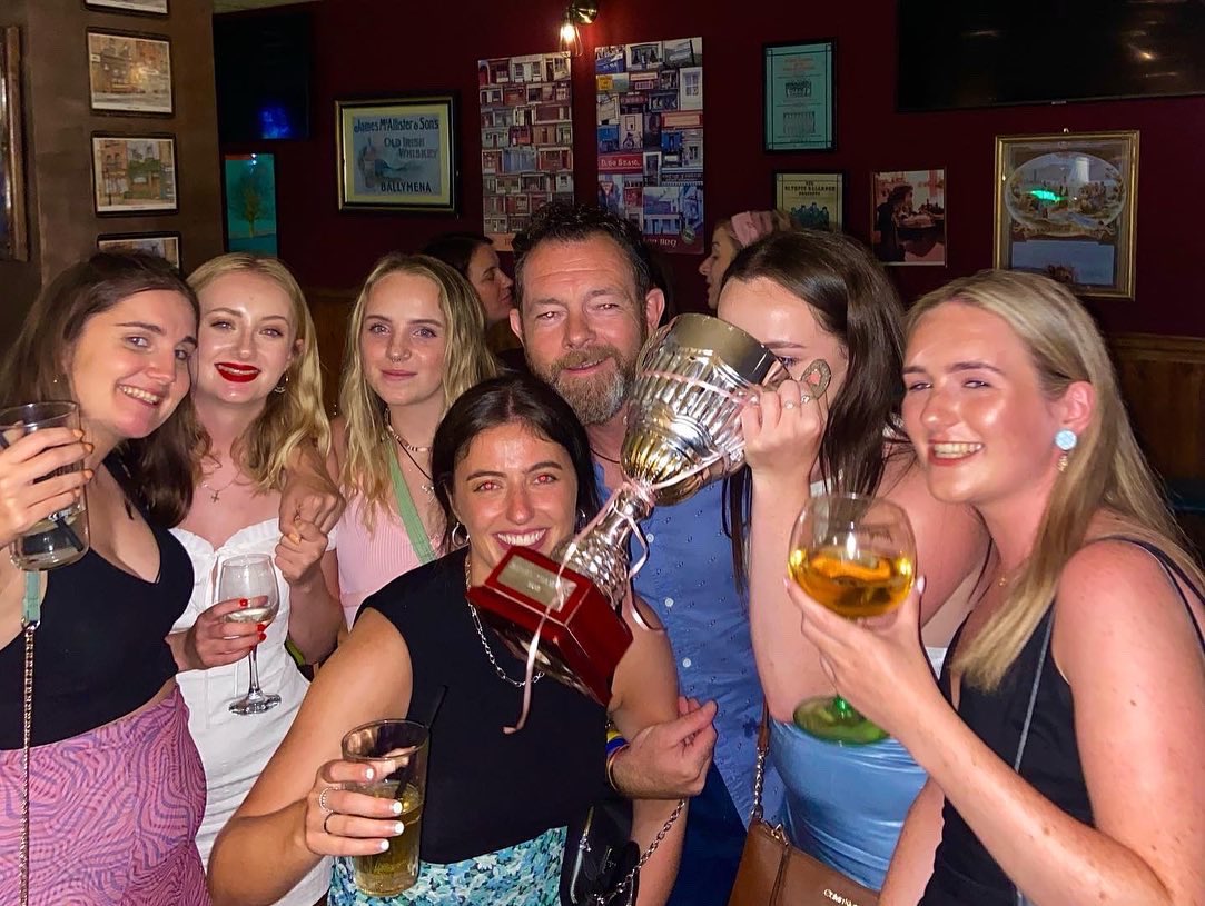 VALENCIAGAAFC's tweet photo. END OF SEASON FOR VALENCIA GAA  🤩🍺🧡

Thank you to every player, coach, organiser, supporters, sponsors &amp; team member of Valencia GAA for making the year what it was 🤍 

Double champs for the first time in history and we won’t forget it 😎🏆
Until next year 😍 #doublechampions https://t.co/Oll50SiVoT