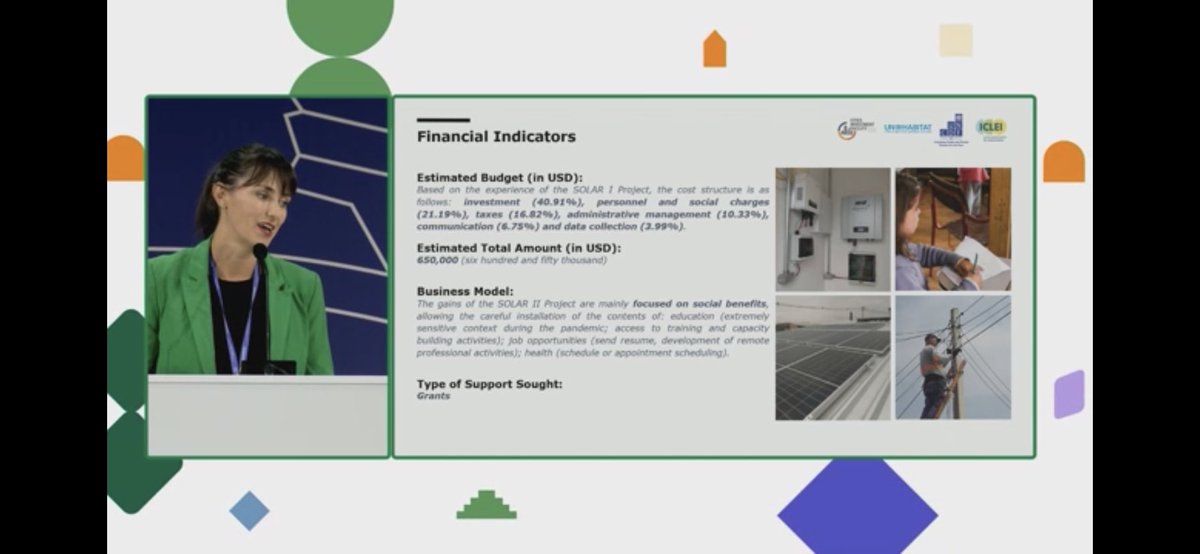 lalalalachica's tweet photo. Hearing about the success, challenges and business model for solar installations in Brazil #SDGs #WUF11 #bestpractices #whatcanwelearn #energyaccess #ptbopoli #townward #voicevisionchange #choosejoy💫 https://t.co/wgQWKOtxqk