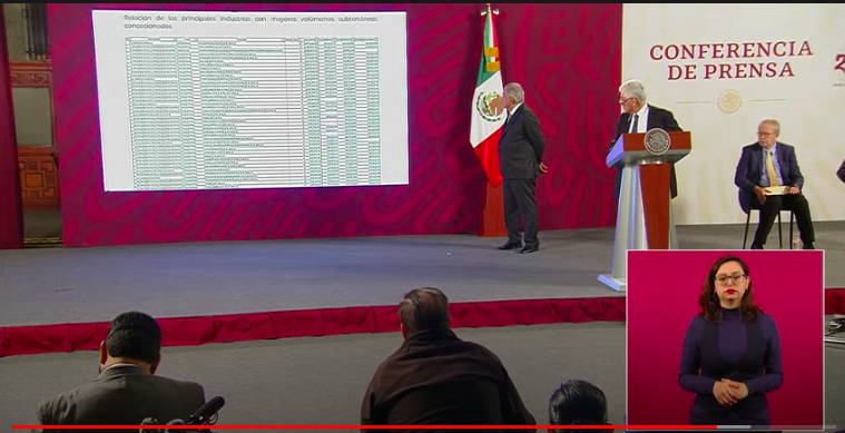 cesarmty's tweet photo. 🔴⚡️#ULTIMAHORA
Exhiben en la conferencia de @lopezobrador_ a las empresas de Monterrey que tienen las mayores concesiones de @conagua_mx de agua.
La lista es encabezada por Industrias del Alcali, Ternium, Cervecería Cuauhtémoc, Hylsa, Bebidas Mundiales, Alfa, entre otras. https://t.co/1jxWaw6Dzc