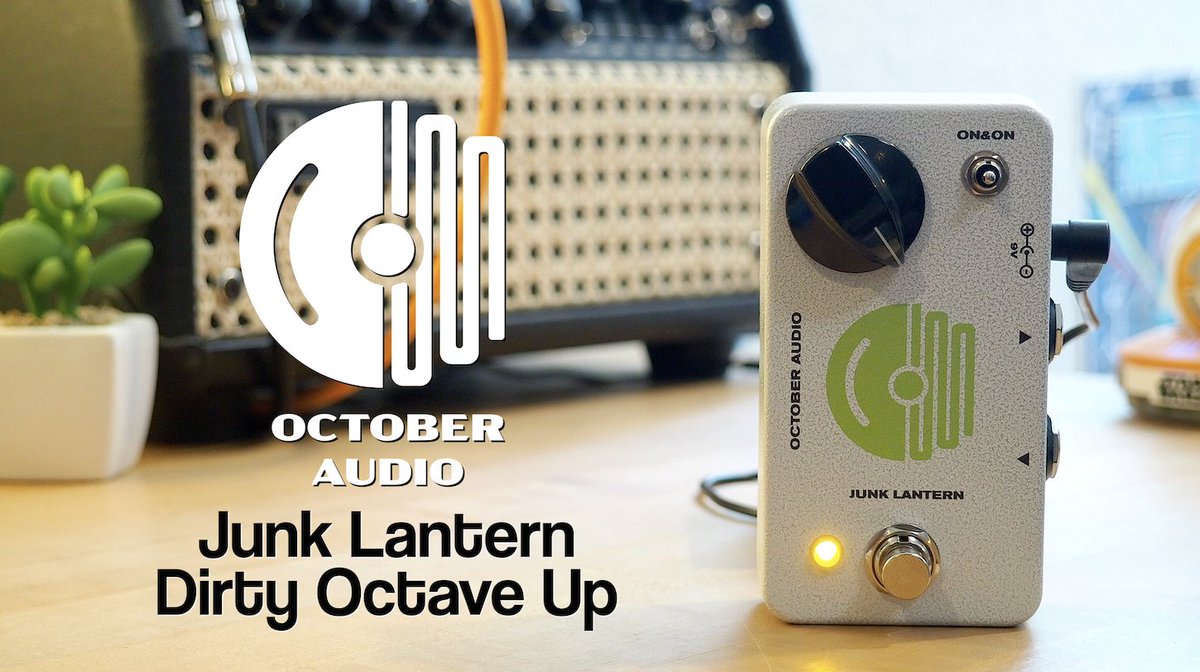 pedaloftheday's tweet photo. NEW DEMO DAY! Head to our YouTube channel for the FULL video as we explore the #OctoberAudio Junk Lantern Dirty Octave Up Fuzz! 🎛
https://t.co/QpjtGwzhFd
#pedaloftheday #effectspedals #pedalsandeffects #october #junklantern #octave #fuzz #ringmod https://t.co/dzAiX5mJ9i