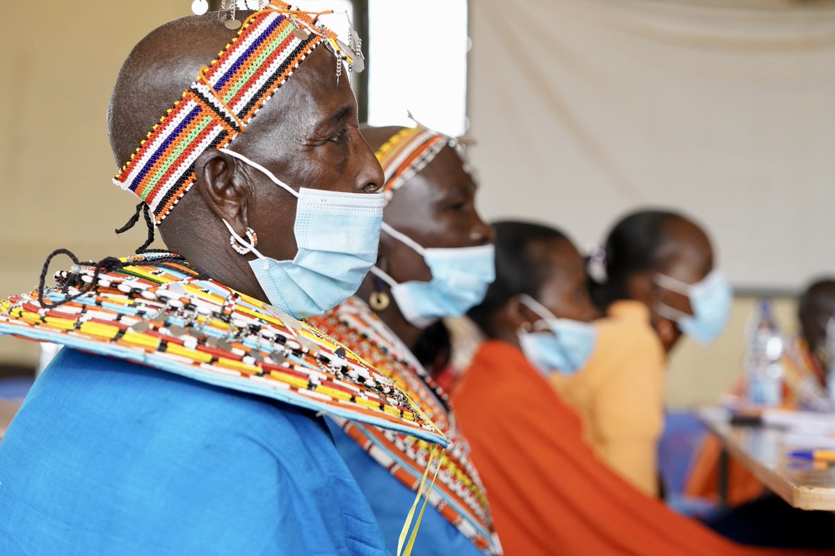 NamatiKenya's tweet image. Day 1: Community Land Rights Women Leaders Bootcamp opened with discussions on their roles under the #CommunityLand Act and how they can work together in implementing it fully.
 
Gender equality is protected in the law and asserts women’s position in land decisions.