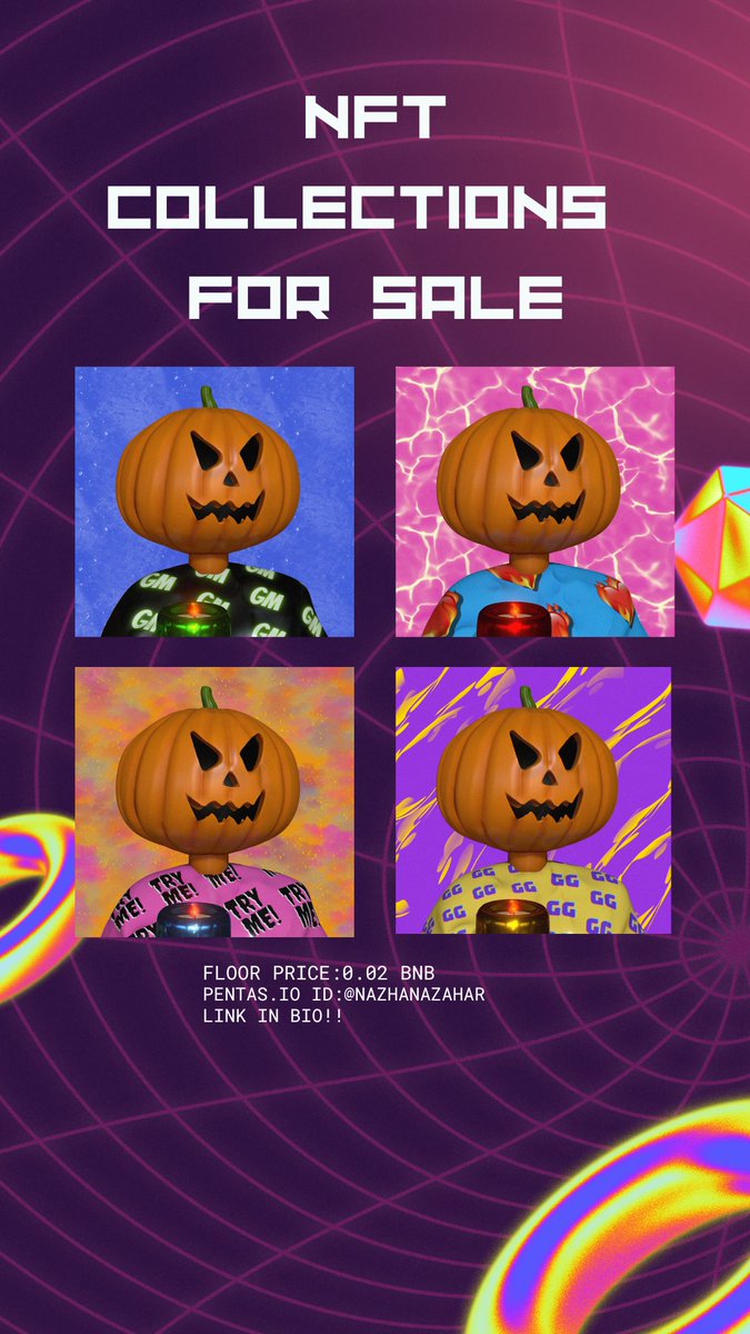 New Drop ‼️

🎃Pumpkin Head🎃
Available at <a href="/pentas_io/">Pentas | NFT Marketplace</a> 
Fp 0.02 Only✅

app.pentas.io/user/NazhanAza…

Help me RT ya thanks Pentasian💙