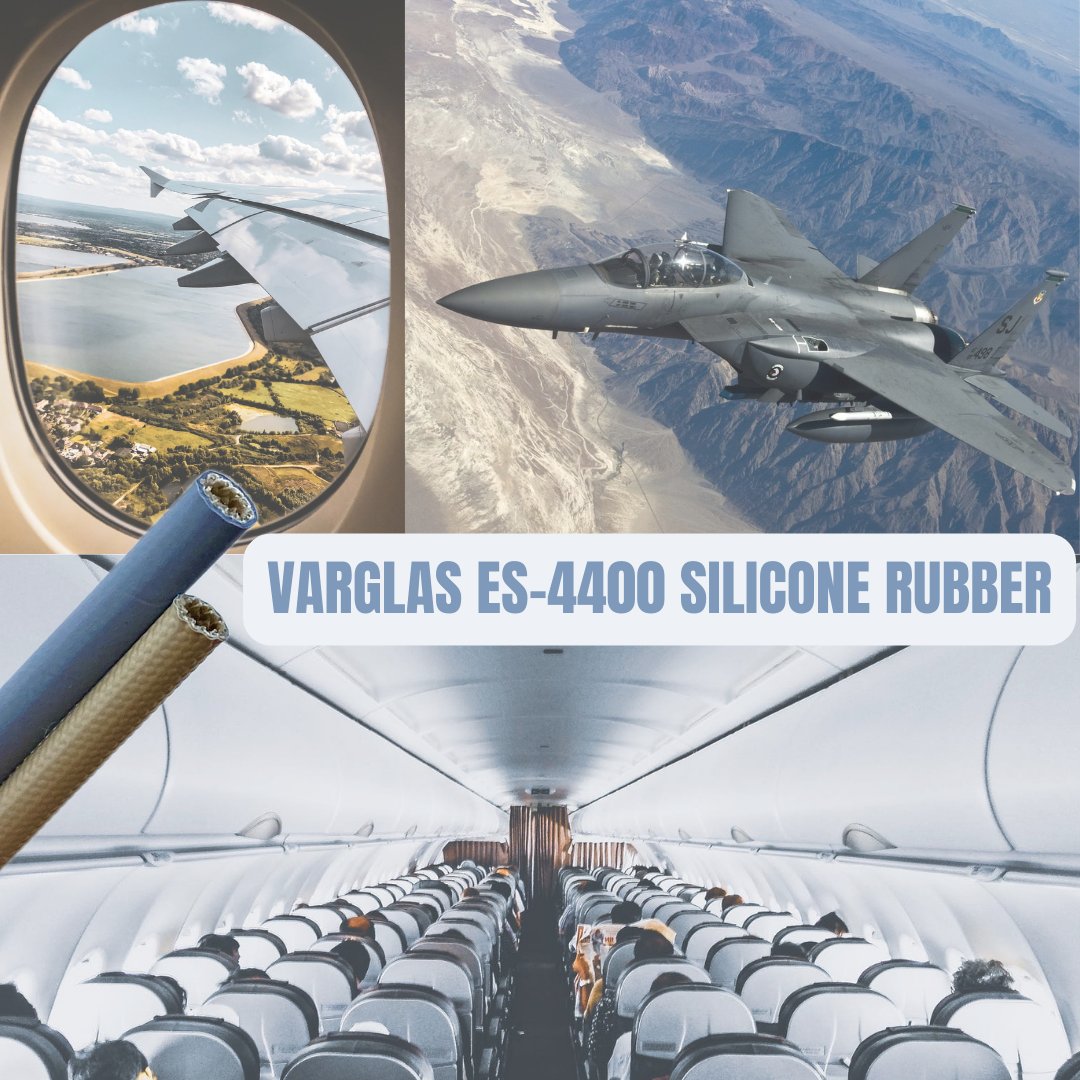varflexcorp's tweet photo. Varglas ES-4400 Silicone was developed to meet unusual fluid and flame resistances in a 220 R class rating. Ideal for aircrafts, surgical, medical and optical instruments and electronic machinery and equipment.
For more information, please visit https://t.co/zRuyDJgXEx https://t.co/zD3OUZgP9n