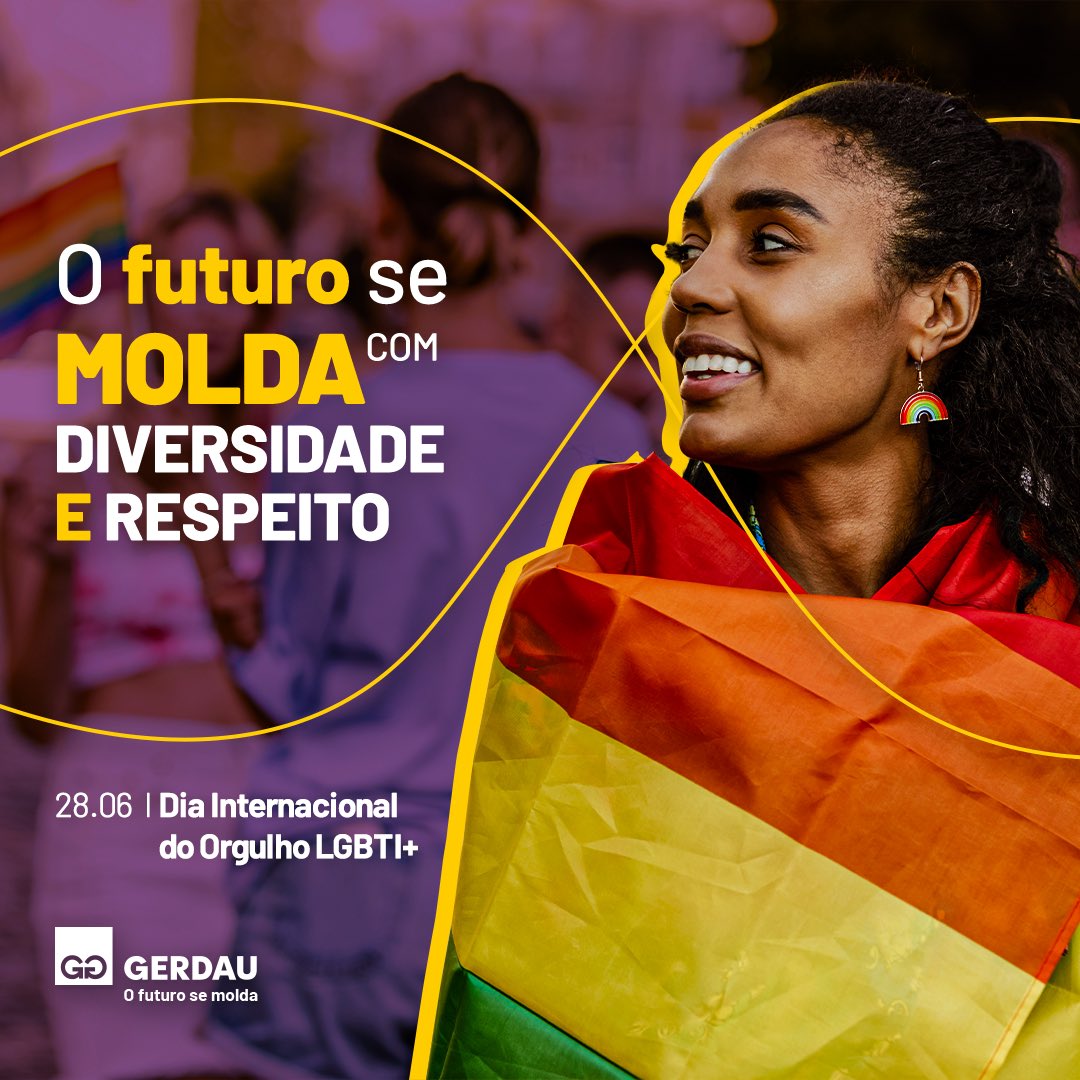 Gerdau (@gerdau) on Twitter photo 2022-06-28 13:01:08 Neste Dia Internacional do Orgulho LGBTI+, celebramos a #diversidade e reforçamos nosso compromisso em promover o respeito, a #inclusão e a valorização dos profissionais da comunidade LGBTI+. #OFuturoSeMolda #PrideMonth Neste Dia Internacional do Orgulho LGBTI+, celebramos a #diversidade e reforçamos nosso compromisso em promover o respeito, a #inclusão e a valorização dos profissionais da comunidade LGBTI+. #OFuturoSeMolda #PrideMonth