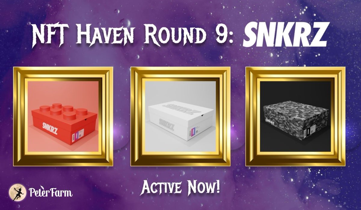 🧚‍♂️ NFT Haven Round 9: <a href="/theSNKRZ/">SNKRZ</a> Open🧚‍♂️

3 SNKRZ pools in NFT Haven Round 9 are now active

The pools will run from June 28th(Tue) to July 3rd(Sun)

Stay tuned for more fascinating NFT pools!

#DeFi #YieldFarming #Klaytn