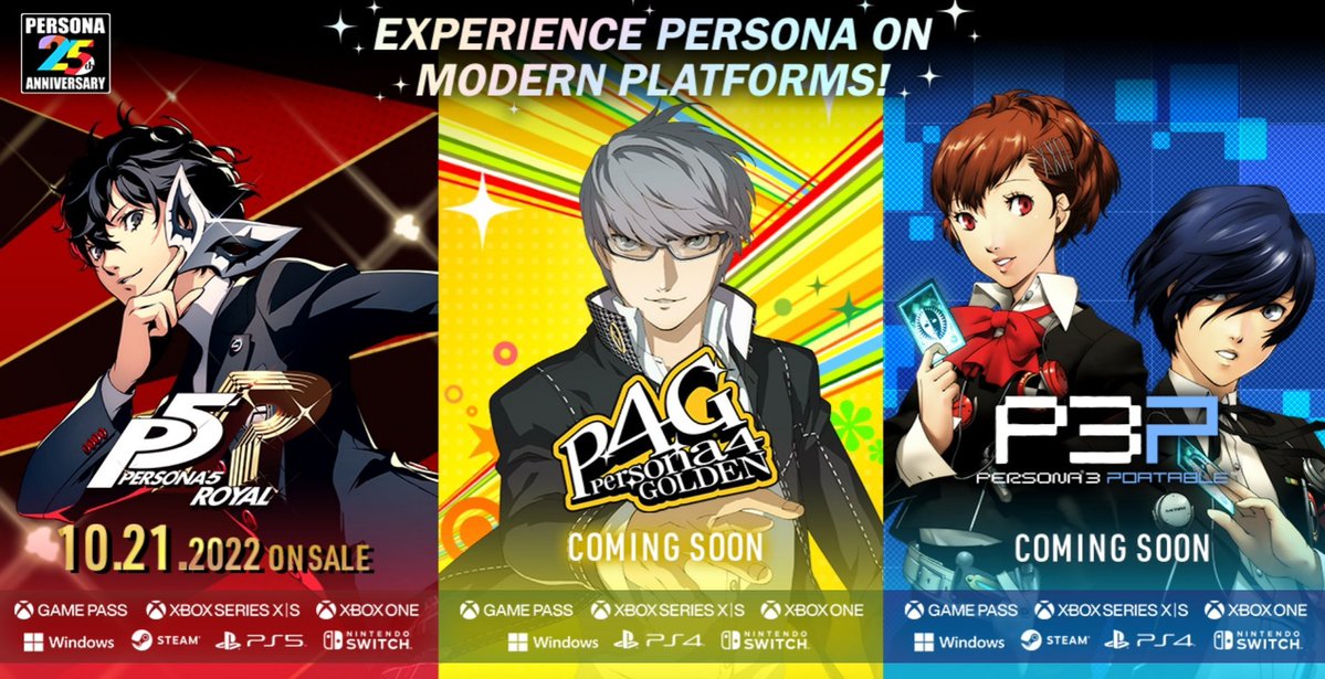 RT @UntilPersona: 116 days until Persona 5 Royal comes to Steam and Xbox AND NINTENDO SWITCH https://t.co/3cxmeGsaBR