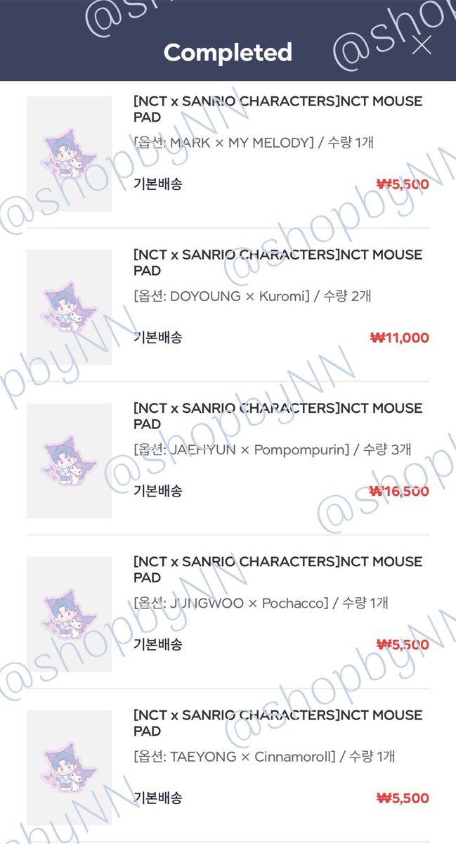 ͶIͶΥ♡ รับผ่อน/มัดจำ NCTxSANRIO tweet media