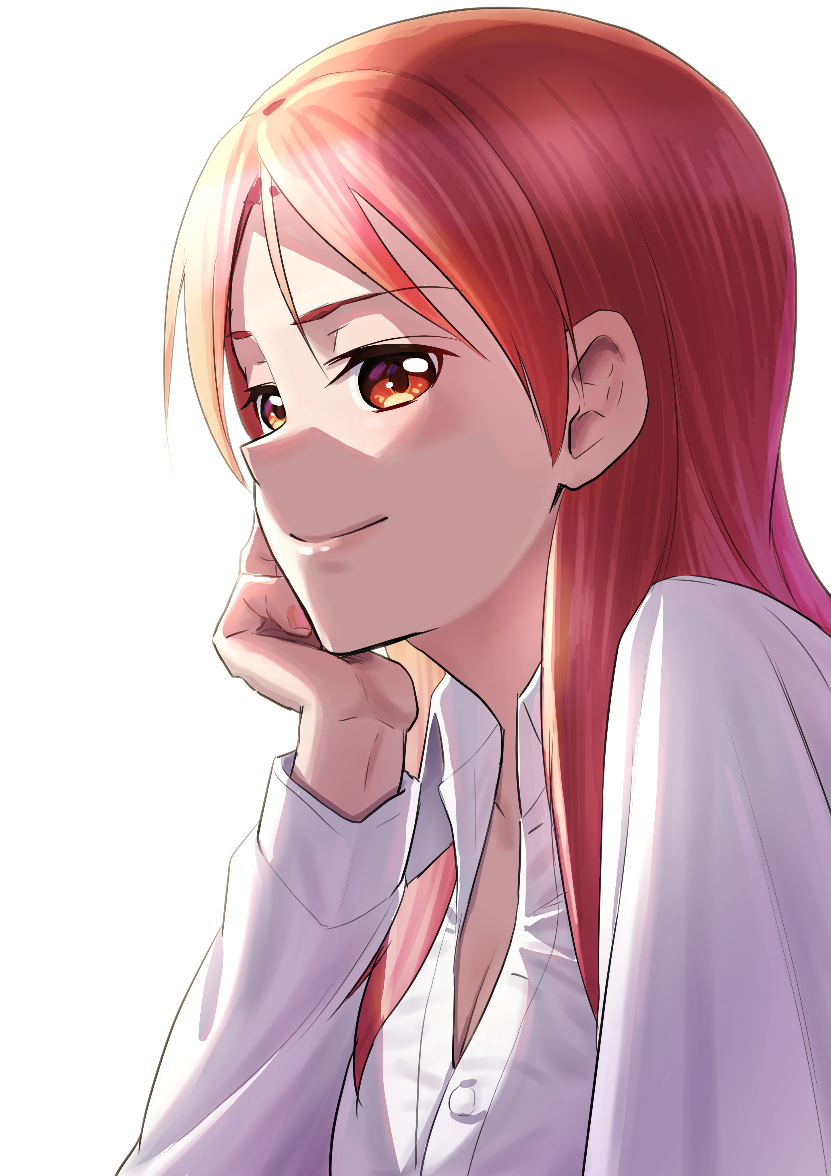 長谷川 頬杖ミーナさん せっかく色々筆試したし 塗り変えようとやってみたけども変わらず 頬杖も難い T Co Atk48u7enk Twitter