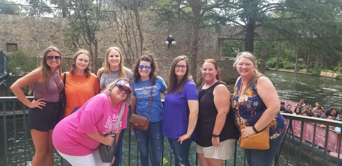 joyjstew's tweet photo. @NicholsSawmill staff getting our PLC on with @SolutionTree Great learning and collaboration with 2200 awesome educators in San Antonio! #NSE1team https://t.co/IfqbGRaIv0