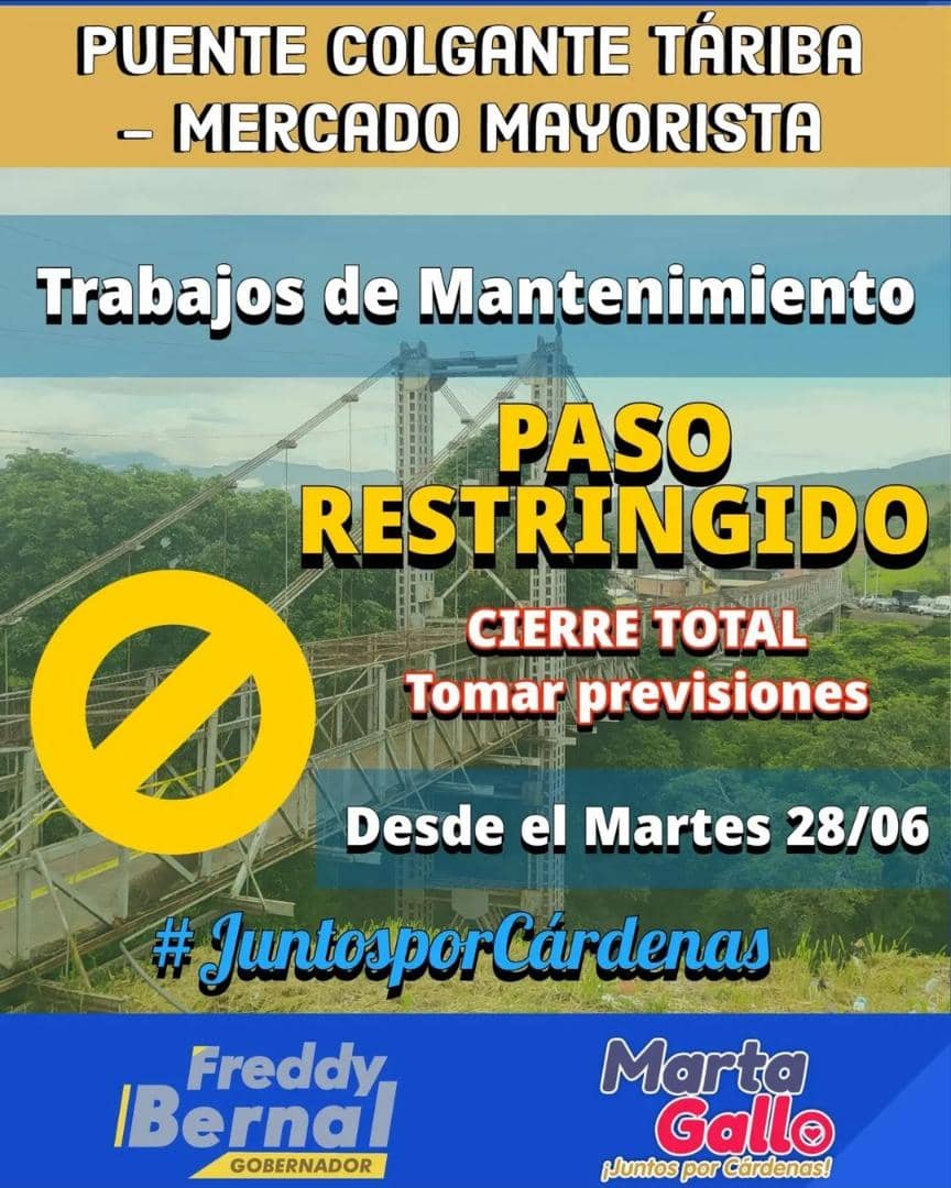 Fuente informativa, @alcaldiadecardenasoficial en IG.