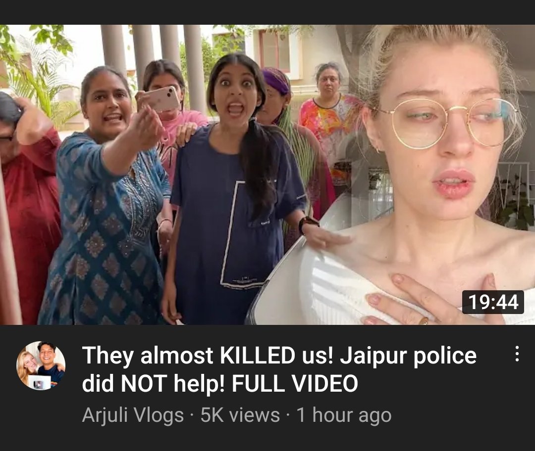 Pranayt80690274's tweet photo. It's a shame @PMOIndia @DrSJaishankar @AmitShah @RajGovOfficial @GermanyinIndia.The shameful act had been lifestreamed on YouTube where a German national was threatened to kill.Angry mob attacked them supported by a govt judge in broad day.Police failed to respond.#justiceforjuli https://t.co/N4CYsvaiBB
