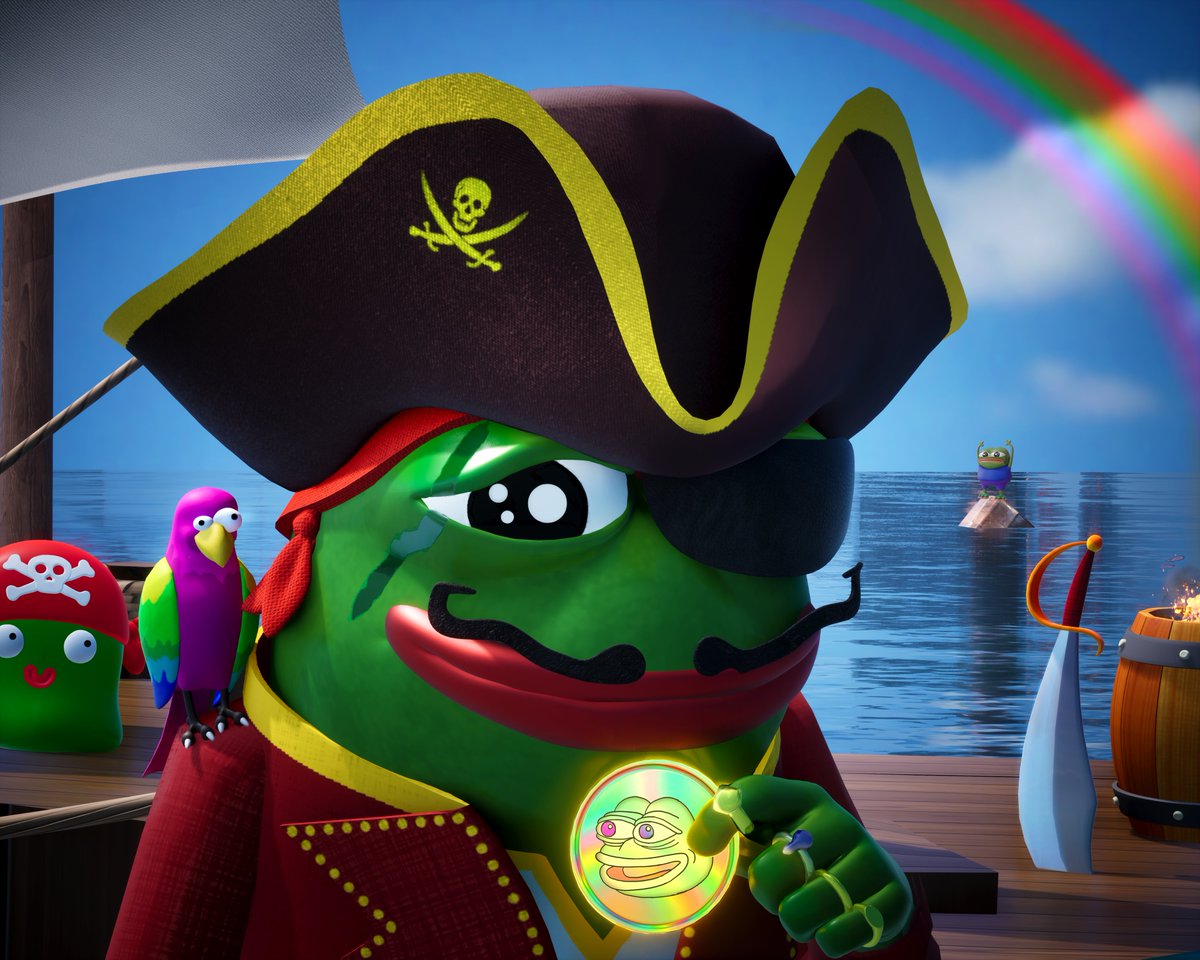 Pirate Pepe №1 by <a href="/TrystanNFT/">Trystan</a>