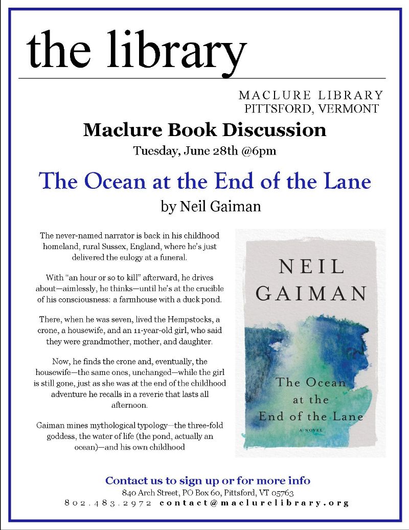 LibraryMaclure's tweet image. Tonight! Tuesday 6/28 Book Club 6pm - mailchi.mp/1c600d920e18/t…