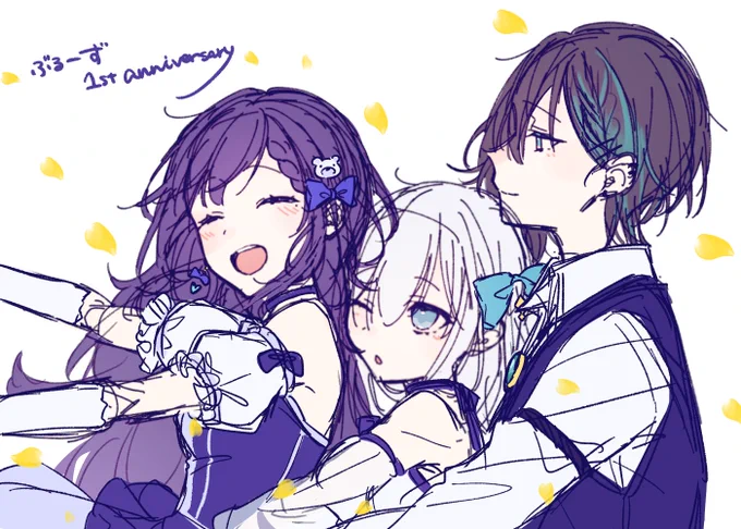 3周年近いのでね.......お気にラフを.......😌🫶 