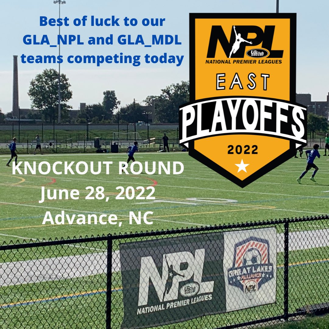 Proud of all of our league representatives!! 
<a href="/gla_npl/">Great Lakes Alliance</a> <a href="/USClubSoccer/">US Club Soccer</a> <a href="/MdlNpl/">MDL -NPL</a>  <a href="/USClubSoccerNPL/">National Premier Leagues</a> #NPLplayoff