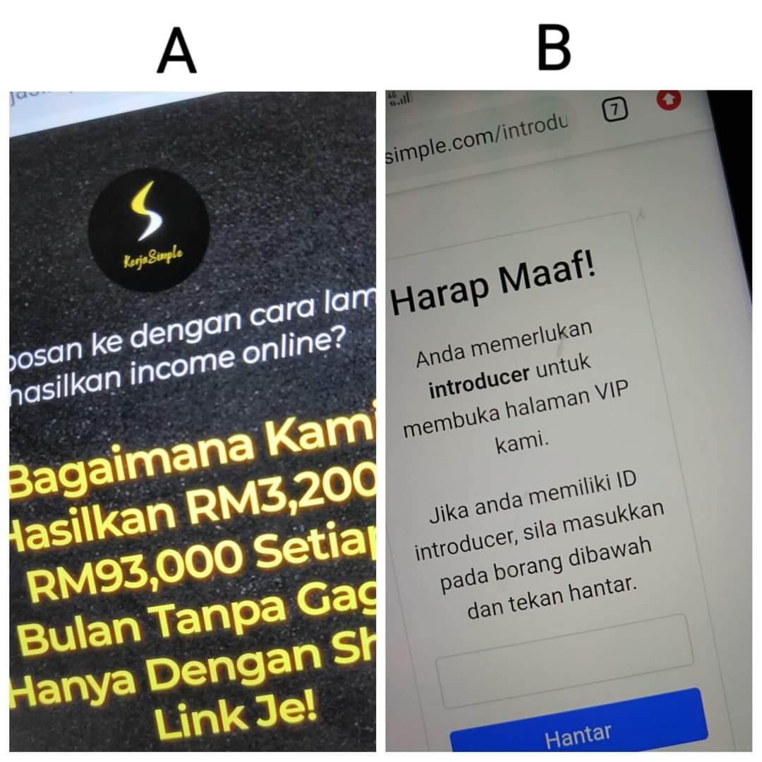 mhdIzzuan's tweet photo. sistem masih baru lagi, ada sikit lagi nak dibetulkan, tapi sistem memang padu, siapa yang nampak post ni cuba klik link https://t.co/l6prudSRgq nampak paparan A atau B ya? https://t.co/BGTKfhcspU